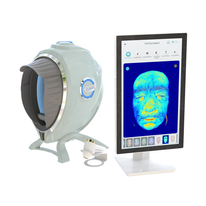 Quality AI 3D Skin Analyzer Machine Facial JLM M8 LED Multi-spectrum Analysis EU/IT Compatible 21.5" Touchscreen Official Manufacturer factory