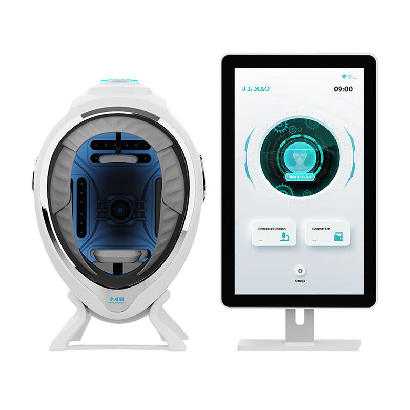 Quality JLM AI Skin Analyzer Machine M8 with EU Plug Facial Wrinkle & Moisture Analysis for Commercial & Home Use factory