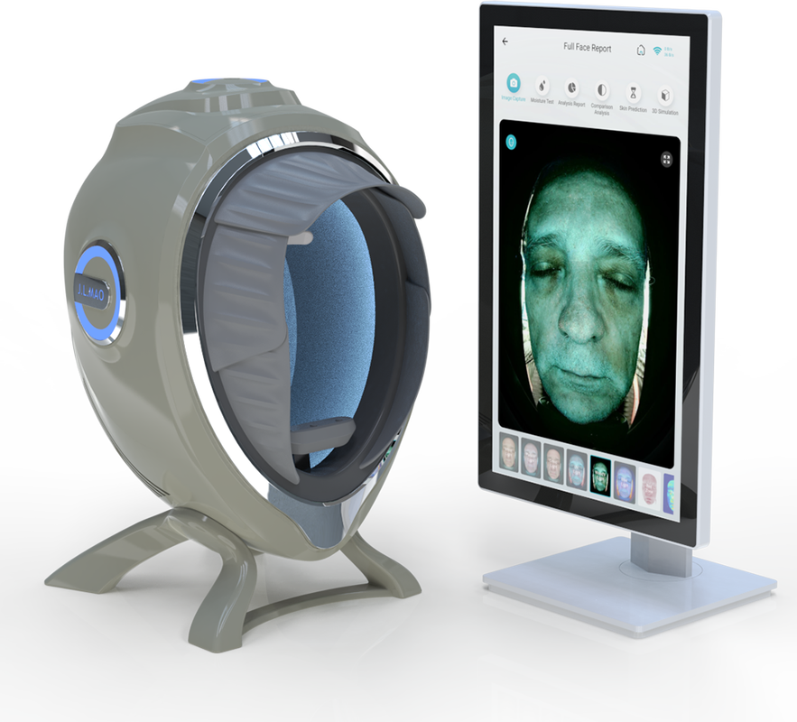 Quality Facial Analyzer with Customizable Logo for Face Problematic Features Inspect JLM M8 factory
