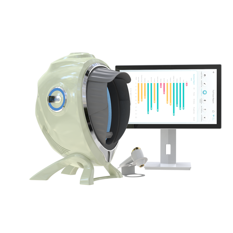 Quality AI Skin Facial Analyzer 2026 JLM M8 21.5 Inch Touchscreen Facial Mirror Machine with Free Cloud Storage Supports US/JP/ZA Plugs factory