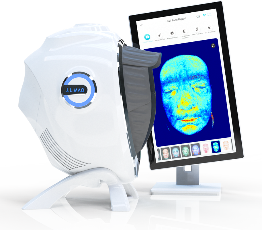 Quality Facial Skin Analysis Machine Full Face Skin Analysis Deep Skin Problem Detection Beauty Salon Equipment factory