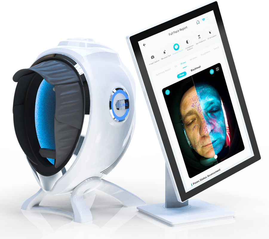 Quality High Accuracy Facial Skin Detector with Automatic Report for Salon factory
