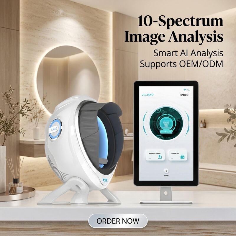 Quality Skin Analyzer M8 smart AI powered skin analyzer providing detailed wrinkle pigmentation and acne analysis to enhance skincare consultations factory