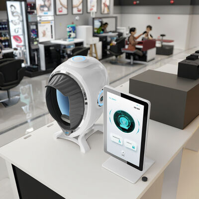 Quality Professional Multispectral Skin test Machine JLM M8 HD Camera 24 Languages with AI Analysis factory