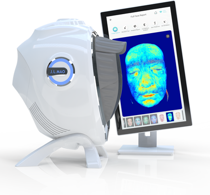 Quality 10 Multispectral Image Face Scanner Skin Analyzer JLM M8 Intelligent Decision Support with Durable Silicon Lens Hood for Dealer factory