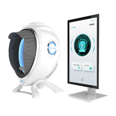 Quality A6 AI Facial Skin Analyzer Pigmentation & Wrinkle Analysis with 3D Topography Technology Cloud Storage & Face Recognition factory