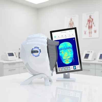 Quality AI LED Skin Analyzer 20 Face Problems 24 Languages Custom Profiles JP/US/ZA/EU/IT Compatible Free Cloud Storage Commercial Use factory