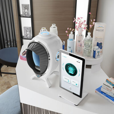 Quality AI LED Skin Analyzer 20 Face Problems 24 Languages Custom Profiles JP/US/ZA/EU/IT Compatible Free Cloud Storage Commercial Use factory
