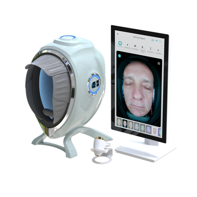 Quality AI 3D Best Face Skin Analyzer Machine Adaptable Plug LED Multi-spectrum 21.5" Touchscreen Customizable High-Definition factory