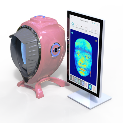 Quality AI Technology 3D Skin Facial Analyzer 21.5 Inch Touchscreen LED Multi-spectrum 10 Filters Robot Arm Base Endless Cloud Storage factory