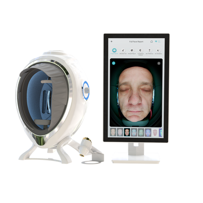 Quality 21.5" HD High-Precision Skin Analysis Machine Facial Skin Analyzer Free Logo/dye Color with 10 Spectrum Technology factory
