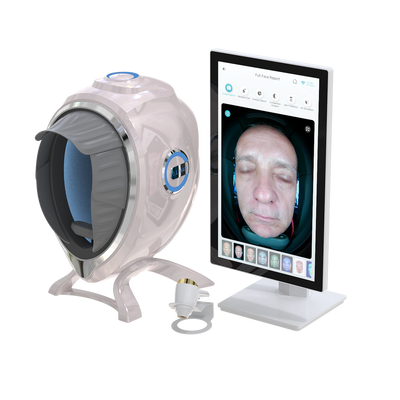 Quality 10 Multispectral Imaging AI Skin Analyzer M8 with US Plug 21.5" Touchscreen Free Cloud Storage for Face Detection Commercial Use factory