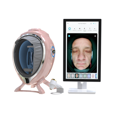 Quality 10 Spectrum Imaging AI Facial Skin Analyzer with UV Light Technology High-Precision Pore Detection Cloud Storage & US Plug factory