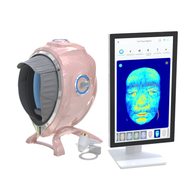 Quality 10 Spectrum Imaging AI Facial Skin Analyzer with UV Light Technology High-Precision Pore Detection Cloud Storage & US Plug factory