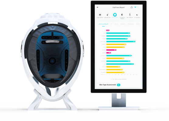 Quality Multi-function Beauty Device Skin Test Machine Whitening Sensitivity Analyzer for Salon factory
