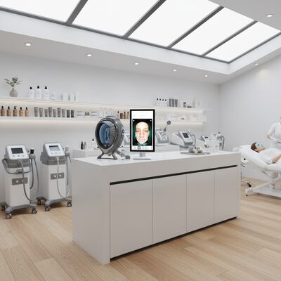 Quality Professional HD Skin Analyzer Full Face Detection Deep Skin Problem Analysis for Beauty Salon factory