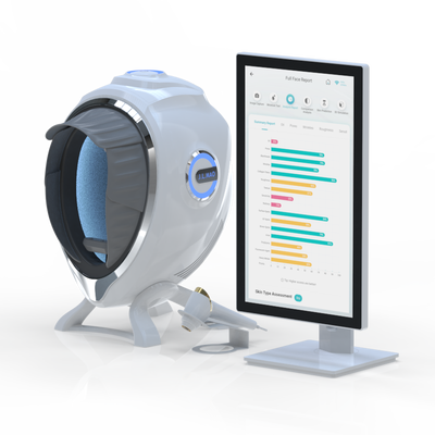 Quality Professional HD Facial Skin Detector Full Face Skin Diagonsis Analyzer Beauty Equipment factory