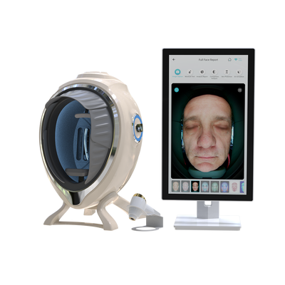 Quality AI Skin Facial Analyzer Automated Reasoning Pigmentation Detection 10 Spectrums Imaging Technology 21.5 Inch Official JLM M8 US factory