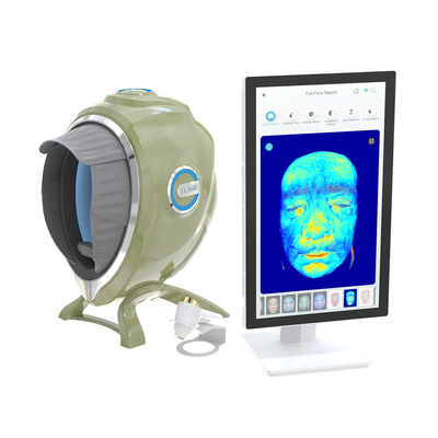 Quality ODM Facial Skin Analysis Machine AI 3D Topography Technology 21.5" Touchscreen Multi-spectrum Detects 20 Face Features EU factory
