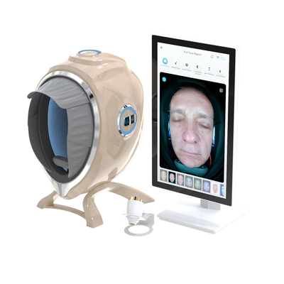 Quality Skin Analyzer High Precision Predictive Analytics Wrinkles AI Parallel Polarized Light Face IT/US Plug Beauty Salon factory