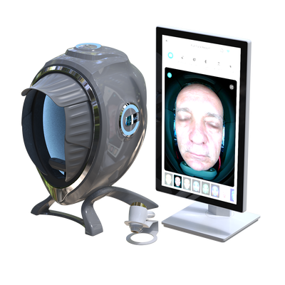 Quality 50 Times Magnify AI Facial Skin Analyzer High Definition Endless Cloud Storage Moisture Detector 21.5" Touchscreen for factory