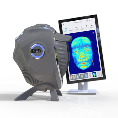 Quality 50 Times Magnify AI Facial Skin Analyzer High Definition Endless Cloud Storage Moisture Detector 21.5" Touchscreen for factory