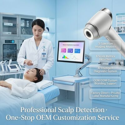 Quality Professional Multispectral Scalp Analyzer JLM-M8 with AI Analysis, HD Imaging & 24 Languages factory